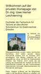 Mobile Screenshot of leichsenring-homepage.de